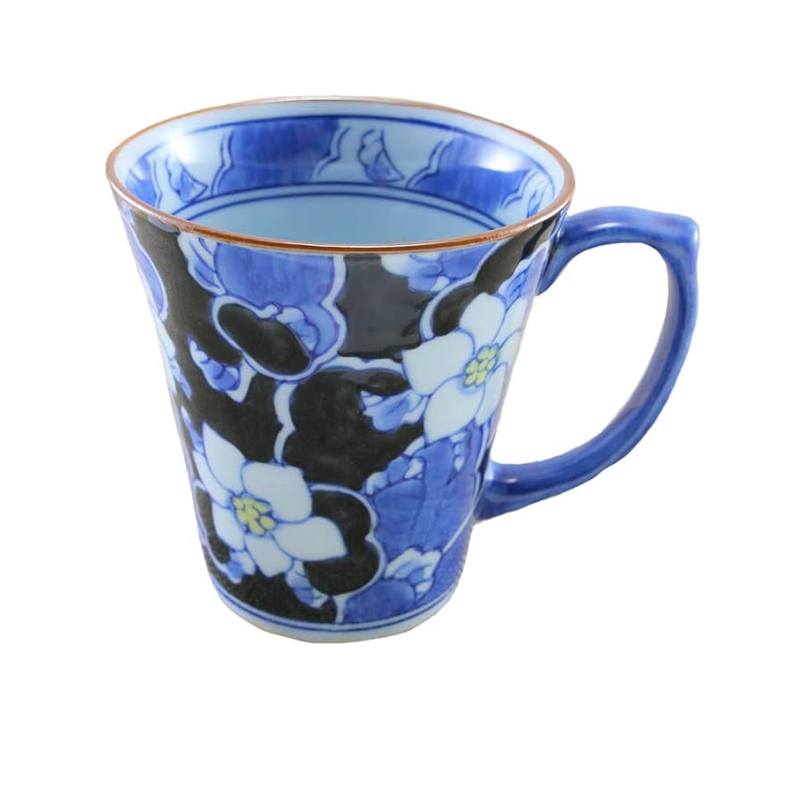 伊万里焼マグカップ 伊万里焼 Rim Mug マグカップ 6.5cm/280ml 畑萬陶苑の通販